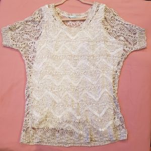 XXL Maurices open knit top